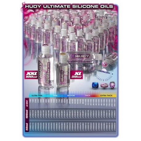 HUDY ULTIMATE SILICONE OIL 30 000 cst - 50Ml 106530